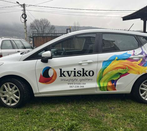 Djelimično obljepljivanje vozila