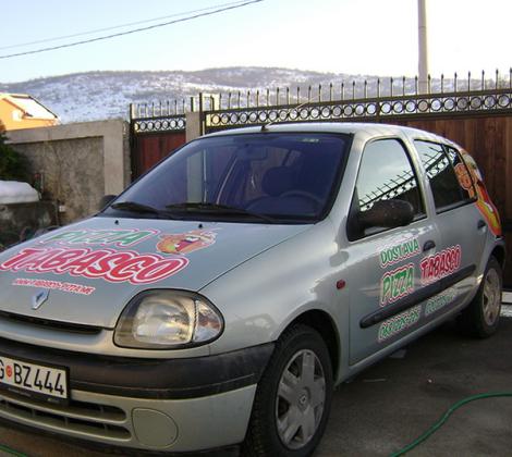 Djelimično obljepljivanje vozila