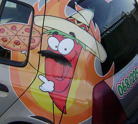 Djelimično obljepljivanje vozila