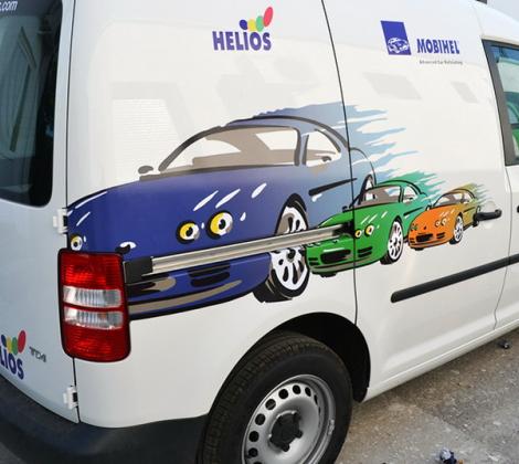 Djelimično obljepljivanje vozila